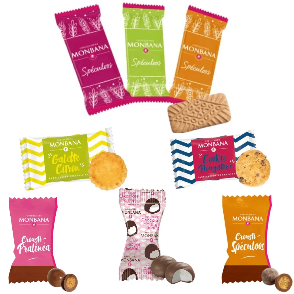 ASSORTIMENT DE BISCUITS MONBANA X20 — CaféOcéane, Le Havre