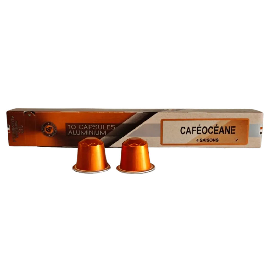 Café CAPSULE MÉLANGE 4 SAISONS, torréfacteur au Havre — CaféOcéane