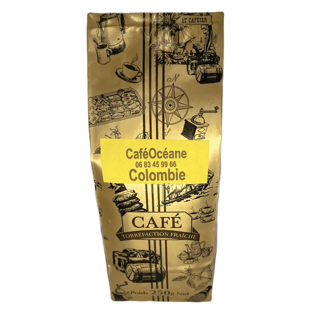 Café colombien en grain CaféOcéane