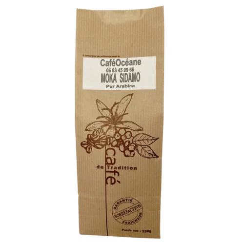 Café MOKA SIDAMO LAVE GRADE 2, torréfacteur au Havre — CaféOcéane
