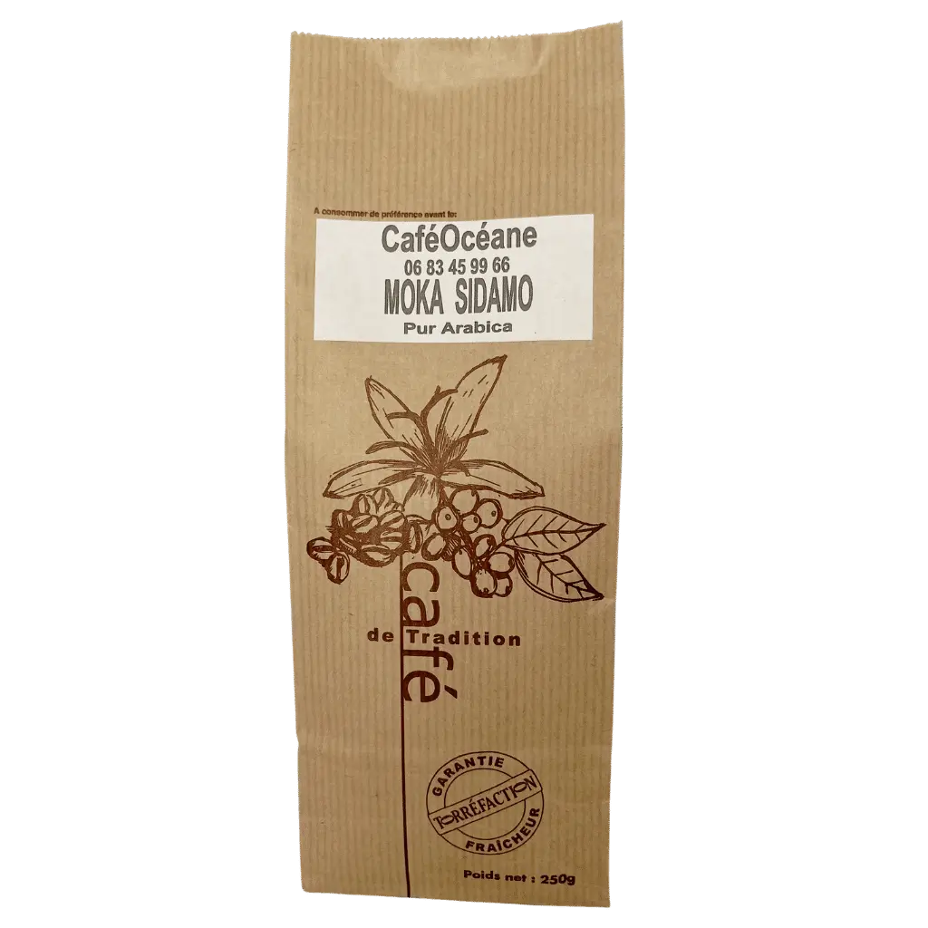 Café MOKA SIDAMO LAVE GRADE 2, torréfacteur au Havre — CaféOcéane