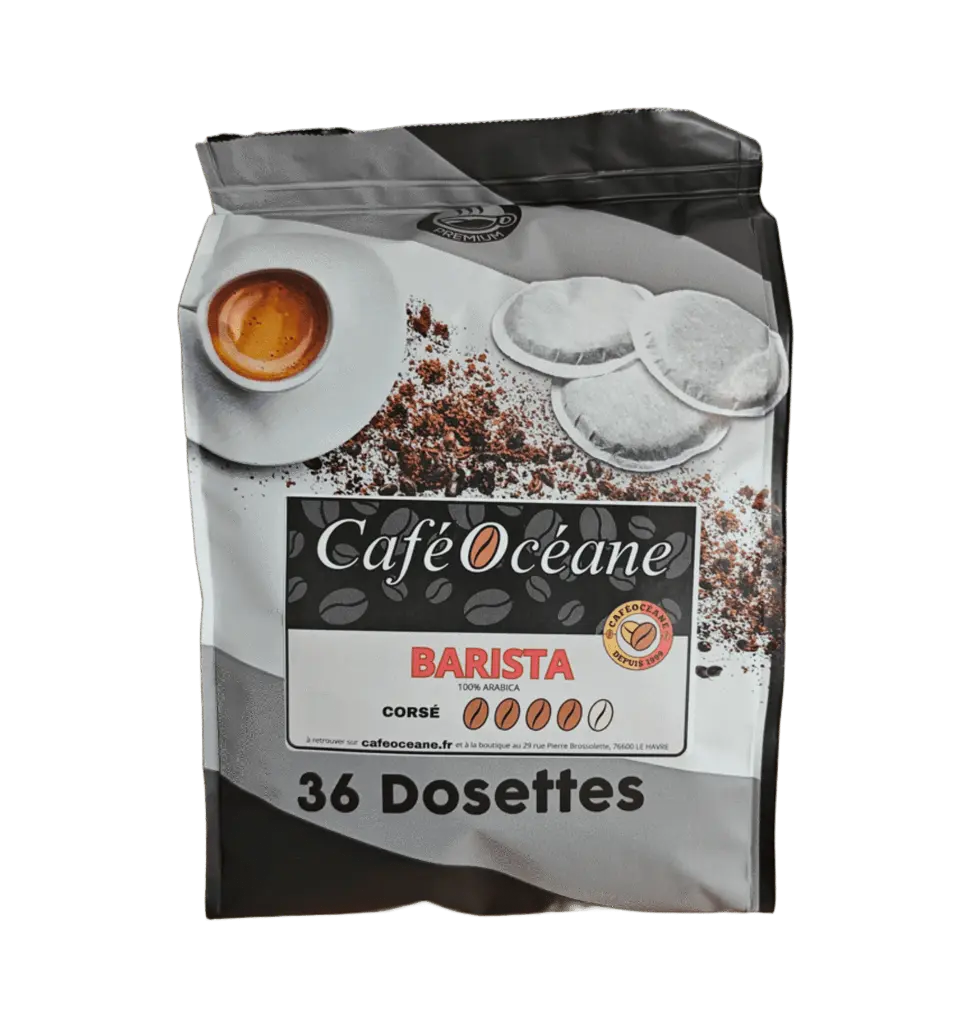 DOSETTES « compatibles senseo » BARISTA, torréfacteur au Havre — CaféOcéane