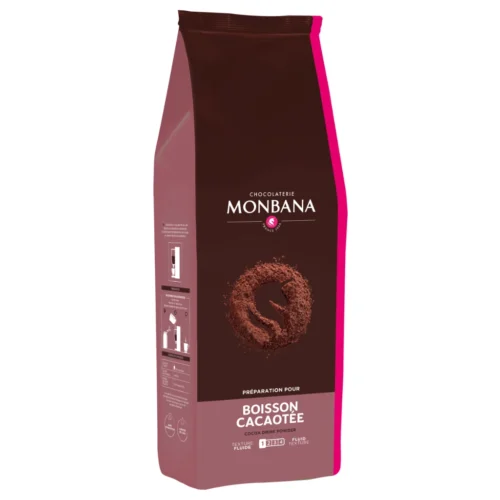Chocolat en poudre lacté Monbana Spécial DA - boisson cacaotée sachet 1 kg
