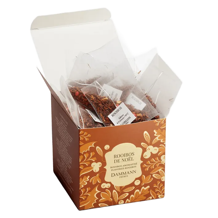 Rooibos de Noël Dammann – infusion sans théine épices et orange