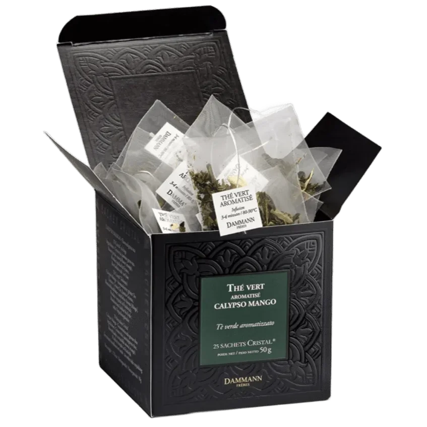 Thé Vert Calypso Mango Dammann – thé vert mangue jasmin