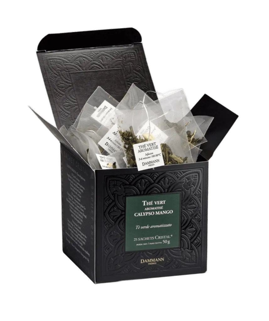 Thé Vert Calypso Mango Dammann – thé vert mangue jasmin