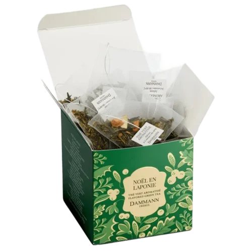 Thé Vert Noël en Laponie Dammann – thé vert épicé cranberry
