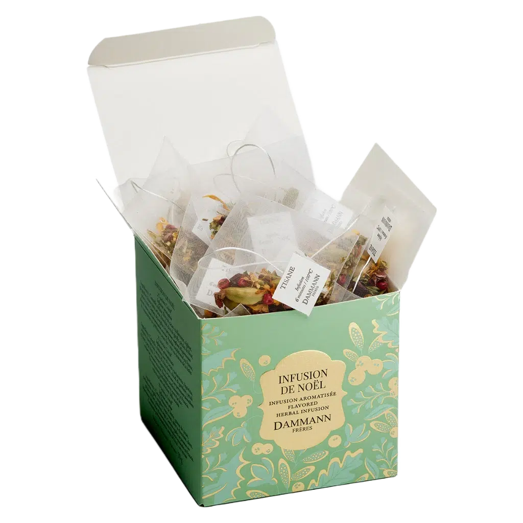 Thé de Noël Dammann - Tisane de Noël, boîte de 25 sachets